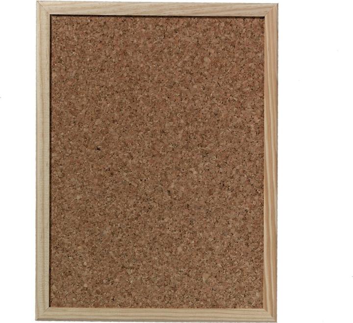 Produktbild Herlitz Pinnwand Kork mit Holzrahmen (Pinnwand, 30 x 40 cm)