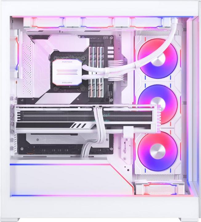 Actual product image Phanteks NV5 Premium DRGB Kit + Power Hub, 3x for external frame, 1x mainboard cable cover - white (White)