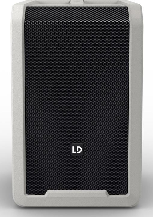 Actual product image LD Systems ANNY® 8 G - Portable Bluetooth® PA speaker with rechargeable battery and mixer, Urban Grey (Active, 1x 80 W)