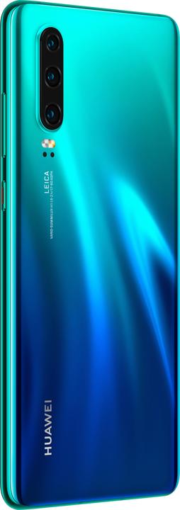 Productafbeelding Huawei P30 (128 GB, Aurora Blauw, 6.10", Dubbele SIM, 40 Mpx, 4G)