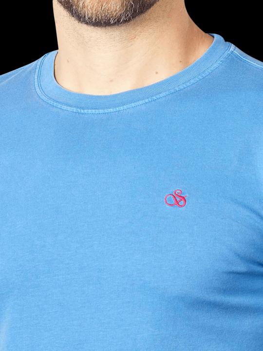 Actual product image Scotch & Soda Regular Fit T-Shirt Short Sleeve Blue (XL)