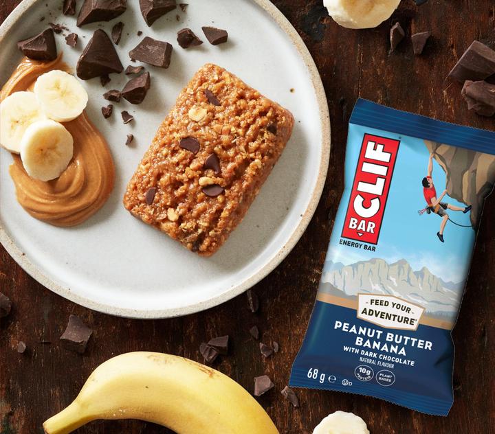 Immagine prodotto Clif Bar Barretta energetica (Banana, Cioccolato fondente, Burro di Arachidi, 12 pz., 816 g)