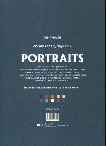 Image du produit Portraits : coloriages mystères (Français, Collectif, 2020)