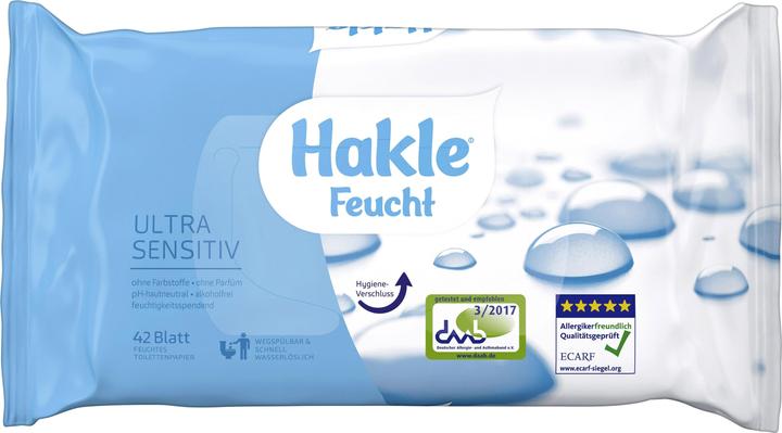 Hakle Ultra Sensitive (42 Piece)