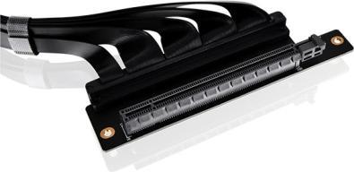 Produktbild Thermaltake TT PCI-E 4.0 Dual 90 Degree Riser Cable 40cm black