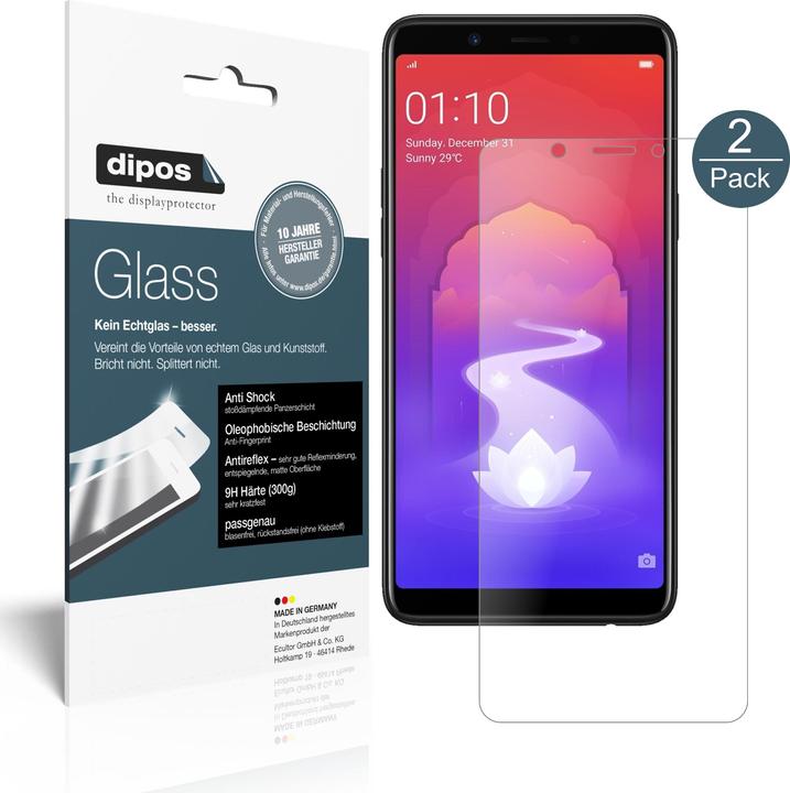 Actual product image Dipos Screen Protector Anti-Shock (2 Piece, Realm 1)
