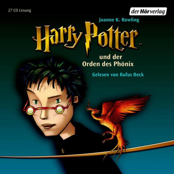 Actual product image Harry Potter and the Order of the Phoenix (JK, Rowling, German)