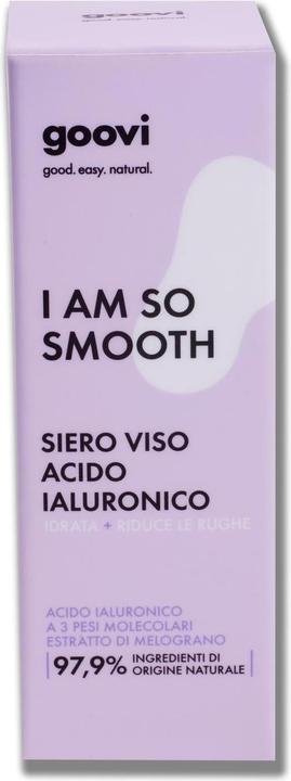 Immagine prodotto Goovi Sono così liscio Siero viso all'acido ialuronico Siero viso (30 ml)