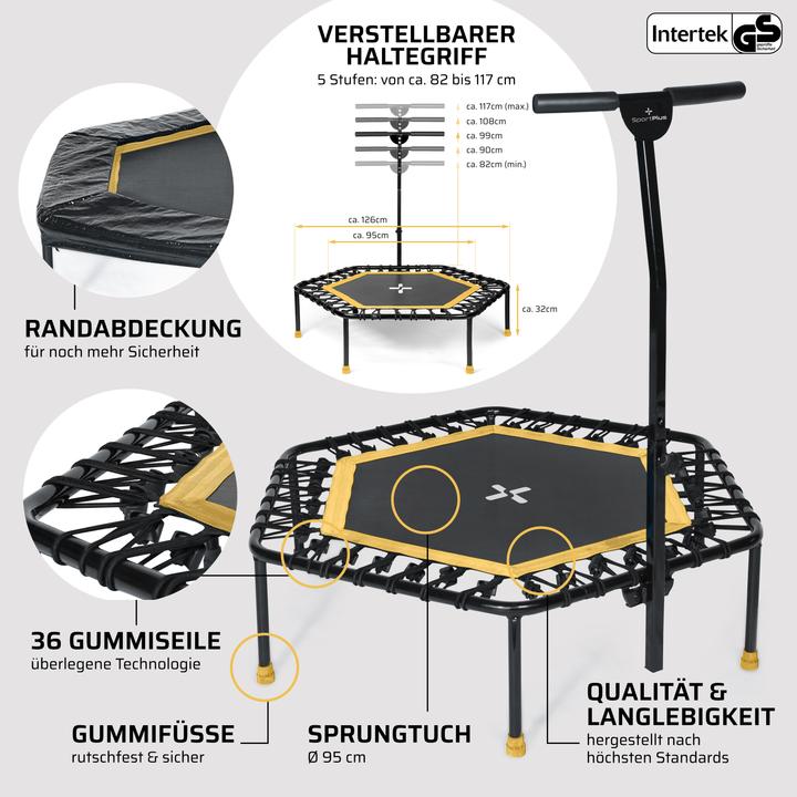Image du produit Sportplus Trampoline de fitness (126 cm)