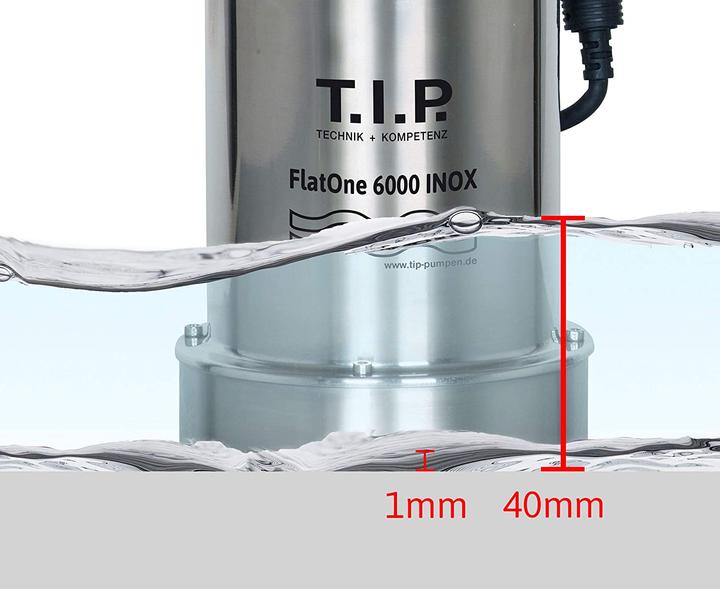 Image du produit T.I.P. FlatOne 6000 INOX (Pompe à eau claire)