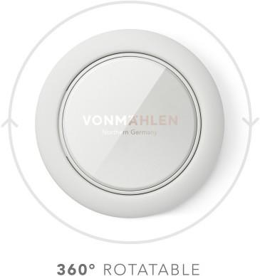 Actual product image Vonmählen Backflip Pure 3in1 Phone Grip - Light Gray
