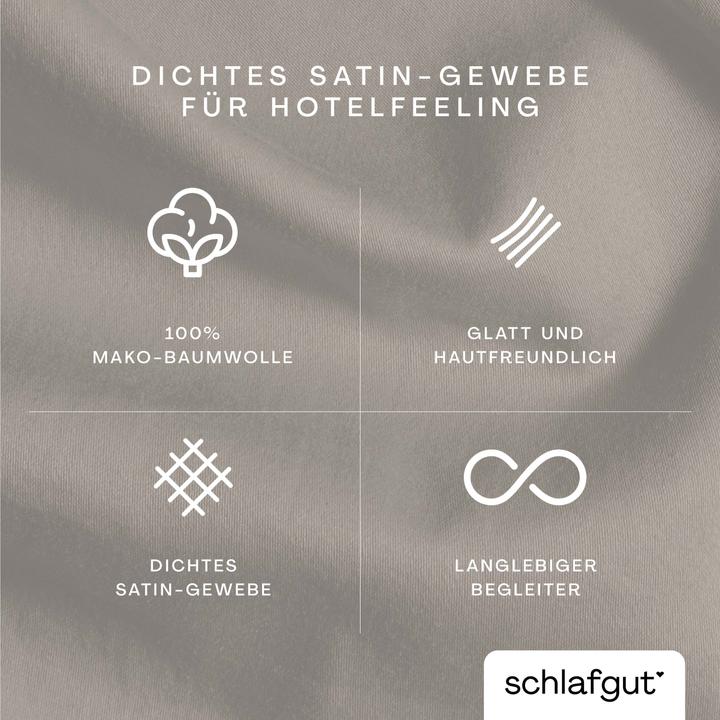 Produktbild schlafgut Woven Satin (Duvetbezug, 80 x 80 cm)