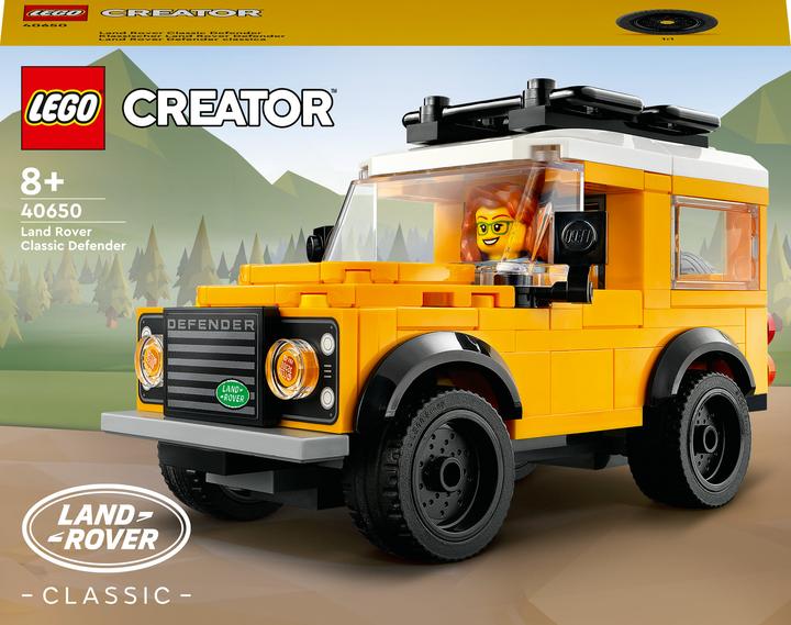 Produktbild LEGO Klassischer Land Rover Defender (40650, LEGO Classic, LEGO Seltene Sets)