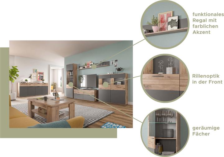 Produktbild Xonox Home Mason (338 x 47 x 200 cm)