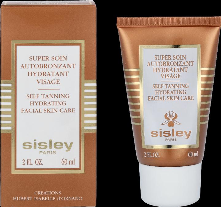 Actual product image Sisley Super Soin Auto Br Hydratant Vis (Self-tanning towel, 60 ml)