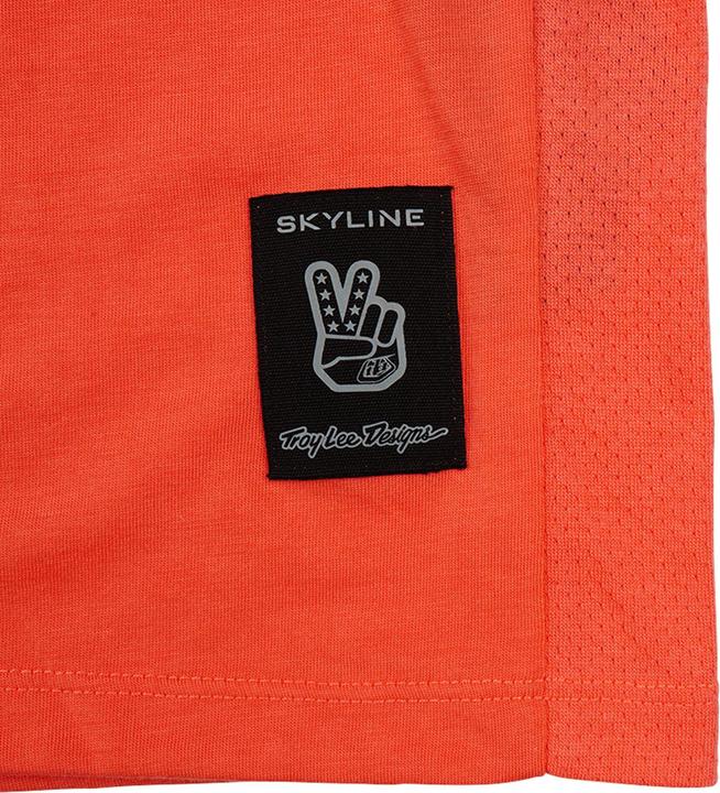 Image du produit Troy Lee Designs Skyline Ride SS Tee, P&W, melon, youth L (L)