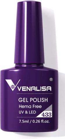 Venalisa Gellack 433 UV/LED (Dunkles Blauviolett, UV-Gel Lack)