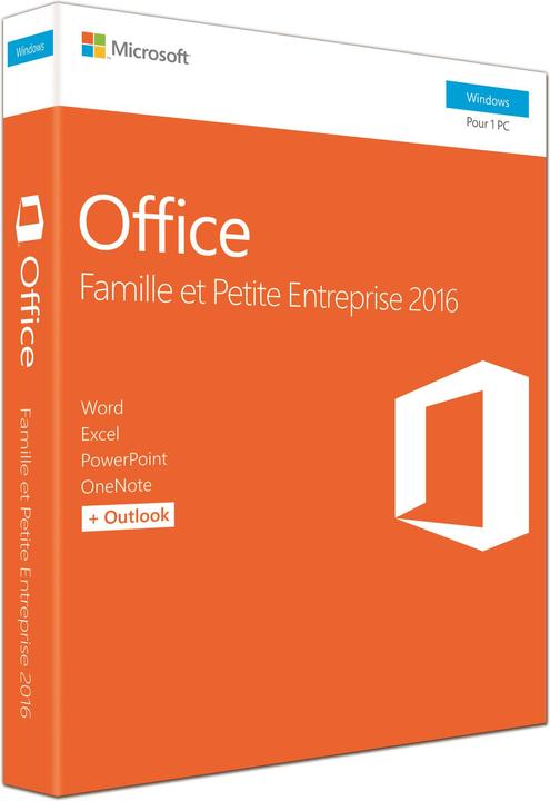 Microsoft Office Famille et Petite Enterprise 2016 (1 Utilisateur)