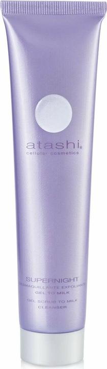 Atashi Supernight Cleansing Gel to Milk für die Reinigung und Reparatur der Haut (Gel, 75 ml)