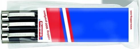 Immagine prodotto Edding Profipen 1800 (Nero, 3 x)