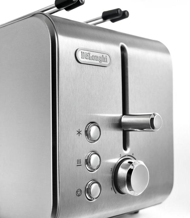 Produktbild De'Longhi DeLonghi CTX 2203 Toaster 2 Scheiben/s Silber 550 W