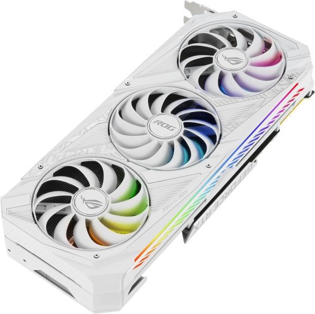 Actual product image ASUS Geforce ROG Strix RTX 3090 O24G White (24 GB)