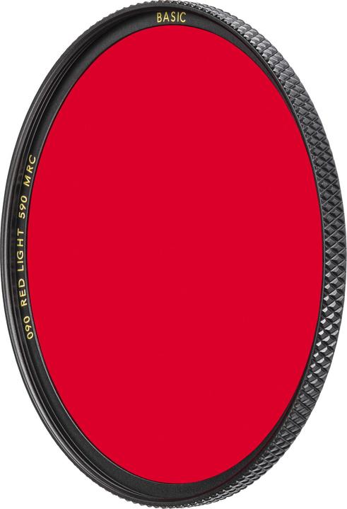 Actual product image B+W 090 Red filter, bright 590, MRC/Basic 46mm (Colour filters)