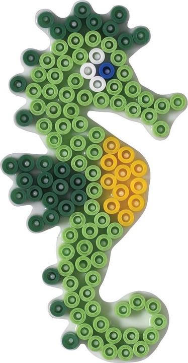 Actual product image Hama Perlen Pin Plates Dolphin - Seahorse - Frog - Dragon