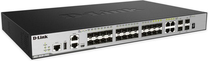 Produktbild D-Link 28-P LAYER 3 FIBER 1G SWITCH (28 Ports)