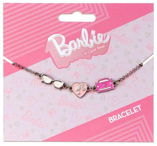 Immagine prodotto Carat BARBIE - Bracciale a catena - Silhouette, Lunette e Corvette (17 cm)