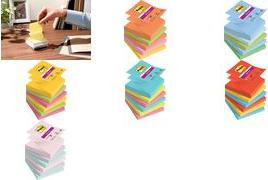Produktbild Post-it Super Sticky Z-Notes Playful (76 x 76 mm)