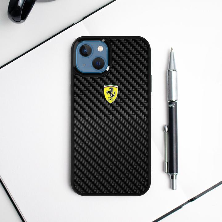Image du produit Ferrari FEHCP13SFCABK iPhone 13 mini 5.4 noir (Apple iPhone 13 mini)