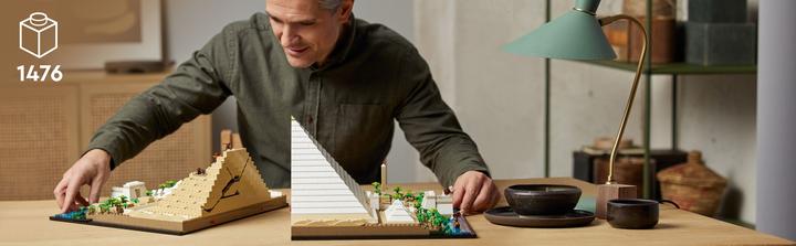 Actual product image LEGO Great Pyramid of Giza (21058, LEGO Architecture)