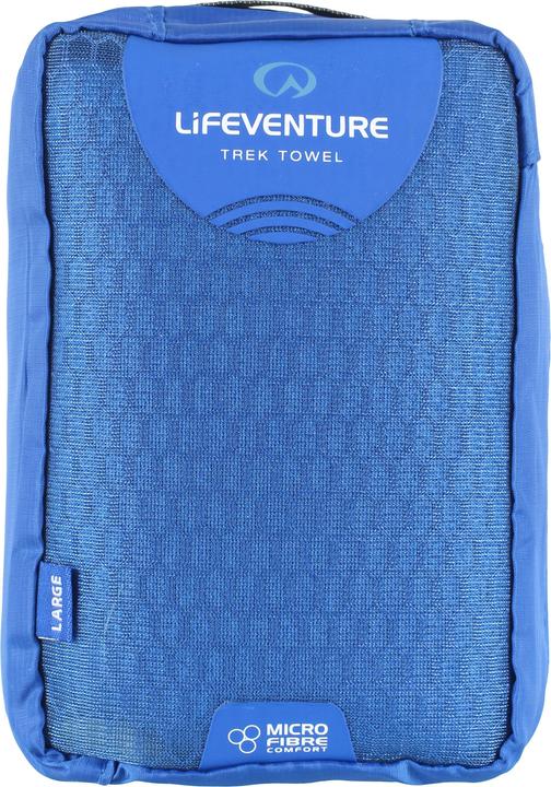 Immagine prodotto Lifeventure Asciugamano da trekking in microfibra, blu, grande