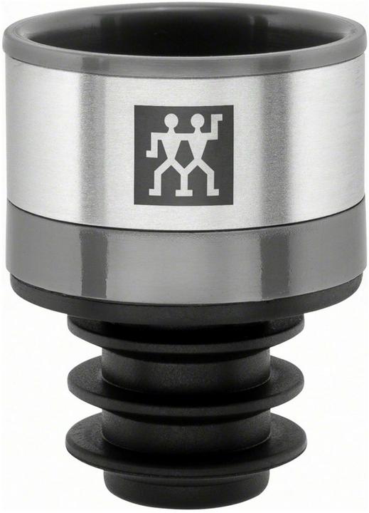 Zwilling Vakuum Weinverschluss, 3x3x4 cm, grau (Bouchon de vin)