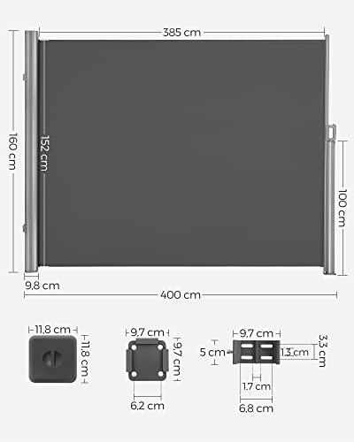Produktbild Songmics Seitenmarkise (1.60 m)