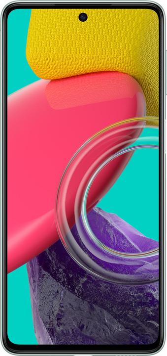 Produktbild Samsung Galaxy M53 (128 GB, Green, 6.70", Hybrid Dual SIM, 108 Mpx, 5G)