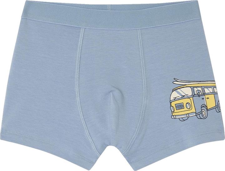 Immagine prodotto Vertbaudet Bio-Kollektion: 5er-Pack Jungen Stretch-Boxershorts (152, Confezione da 5 pezzi)