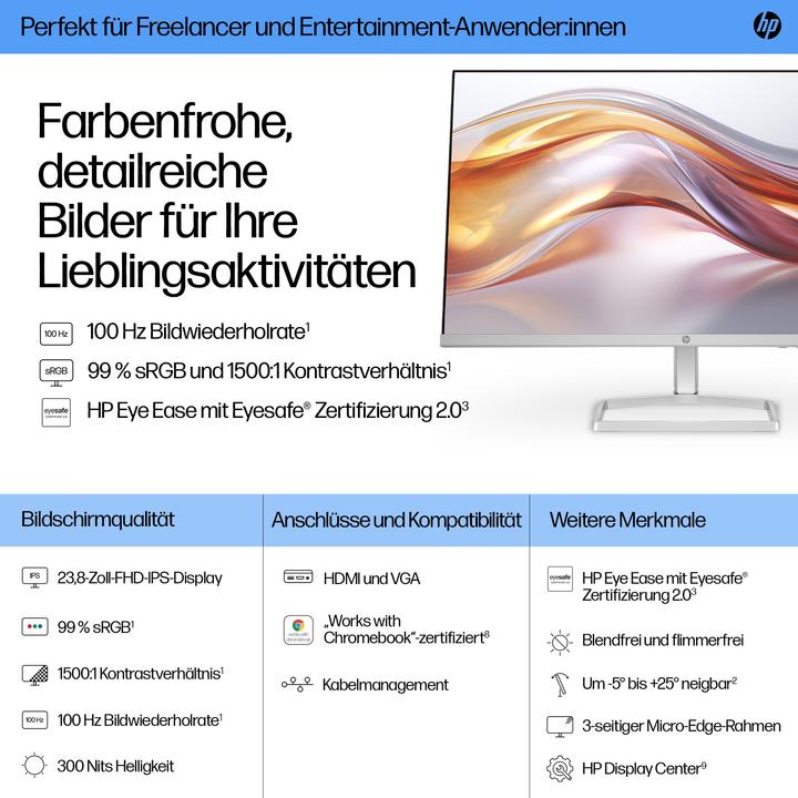 Immagine prodotto HP Series 5 524 (1920 x 1080 pixel, 24")