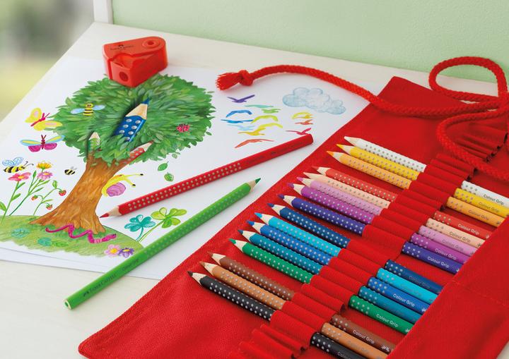 Actual product image Faber-Castell Bunstifte Grip pen roll (Sorted, 18 x)