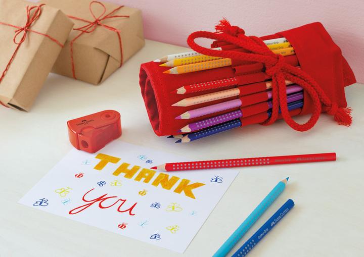 Actual product image Faber-Castell Bunstifte Grip pen roll (Sorted, 18 x)