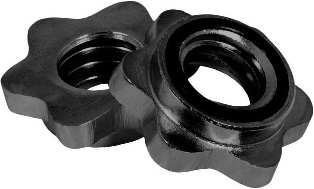Gorilla Sports 2 Sternverschlüsse für 30/31mm Hantelstangen (1 Paar)