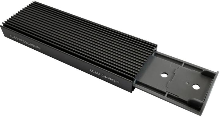 Actual product image LC-Power USB3.2 LC-M2-C-NVME-3 f. M.2 SSD drive enclosure (M.2)