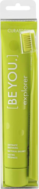 Curaprox Be you Zahnpaste und Zahnbürste grün (1 x)