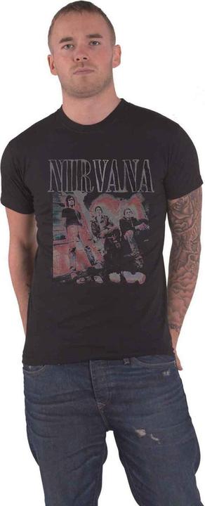 Nirvana Unisex Adult Kris Standing Cotton T-Shirt (L)