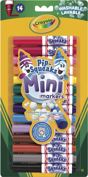 Actual product image Crayola 14 mini felt tip pens (Multicoloured, 14 x)
