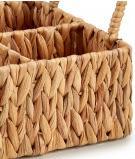 Actual product image Giftdecor rectangular straw organizer with 3 holes