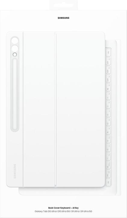 Image du produit Samsung Book Cover Keyboard (DE, Galaxy Tab S10 Ultra, Galaxy Tab S9 Ultra)