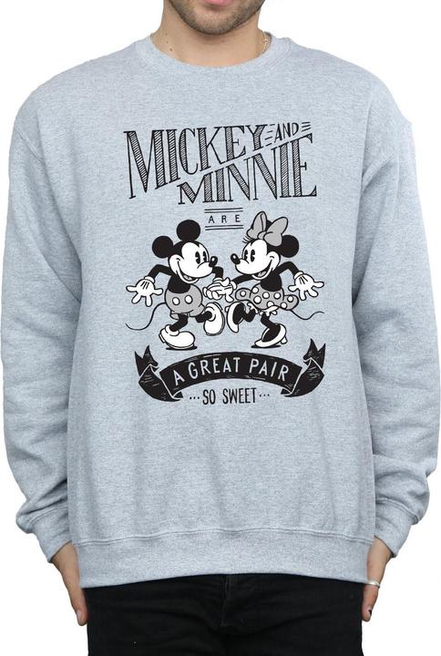 Immagine prodotto Disney Mickey And Minnie Mouse Great Pair Felpa Uomo (M)