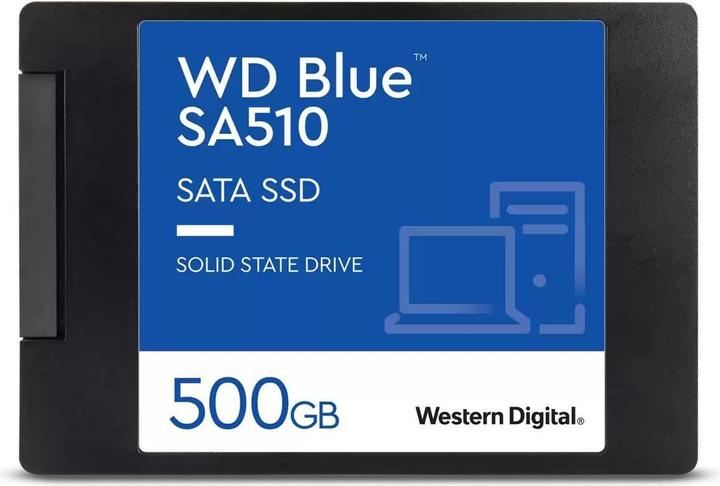 Produktbild WD BLUE SA510 SATA 500GB SSD (500 GB, 2.5")